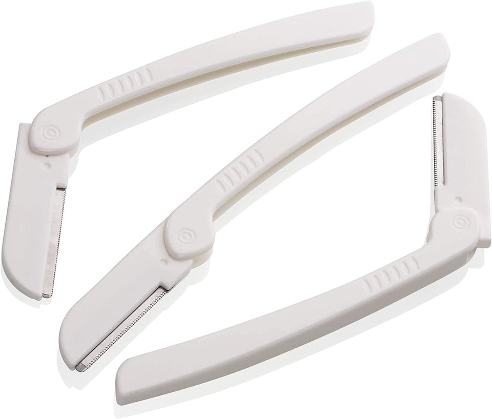 Dermaplaning Tool (9 Count) - Practical Eyebrow, Face and Peach Fuzz Hair Removal Razors for Women (9 Count) – Helps Exfoliate and Smooth the Skin - Easy to Use Dermaplane Blades for a Flawless Look