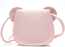 Load image into Gallery viewer, Little Mouse Ear Bow Crossbody Purse,Pu Shoulder Handbag for Kids Girls Toddlers
