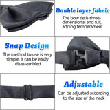 Elegant Pre-Tied Adjustable Men'S Bow Tie for Boys