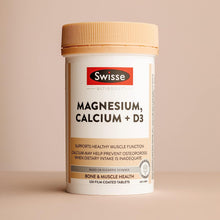 Load image into Gallery viewer, Ultiboost Magnesium, Calcium + D3 | Supports Healthy Muscle Function | 120 Tablets
