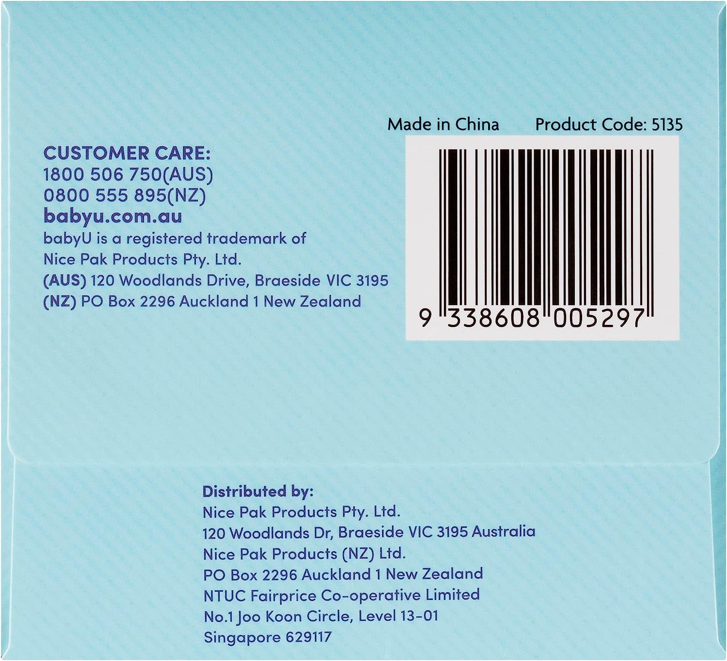 Babyu Dry Wipes 600Pk, 6 X 100Pk