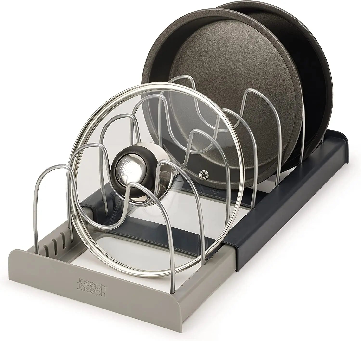 Drawerstore Expanding Cookware Organiser - Grey