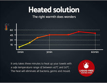 Load image into Gallery viewer, Electric Heated Towel Rail Rails Warmer Rack Aluminium Bar Bathroom
