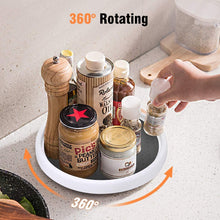 Load image into Gallery viewer, 12 Inch Lazy Susan Turntable 2 Pack , Non-Skid Rotating Spice Rack Spinning Organizer for Cabinet, Kitchen, Fridge, Countertop, Pantry Organization and Storage, Vanity Display Stand
