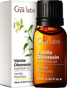 Pure Vanilla Essential Oil for Diffuser - 100% Therapeutic Grade Vanilla Oleoresin Essential Oil - Vanilla Essential Oil for Skin - Undiluted Long Lasting Vanilla Oil Perfume (10Ml)