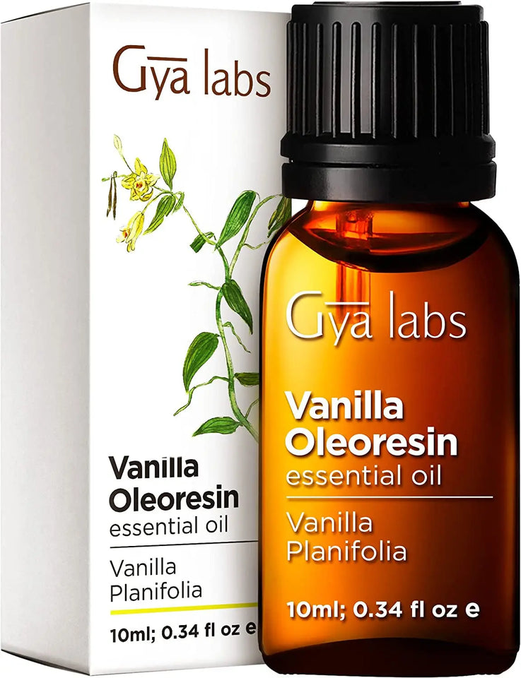 Pure Vanilla Essential Oil for Diffuser - 100% Therapeutic Grade Vanilla Oleoresin Essential Oil - Vanilla Essential Oil for Skin - Undiluted Long Lasting Vanilla Oil Perfume (10Ml)