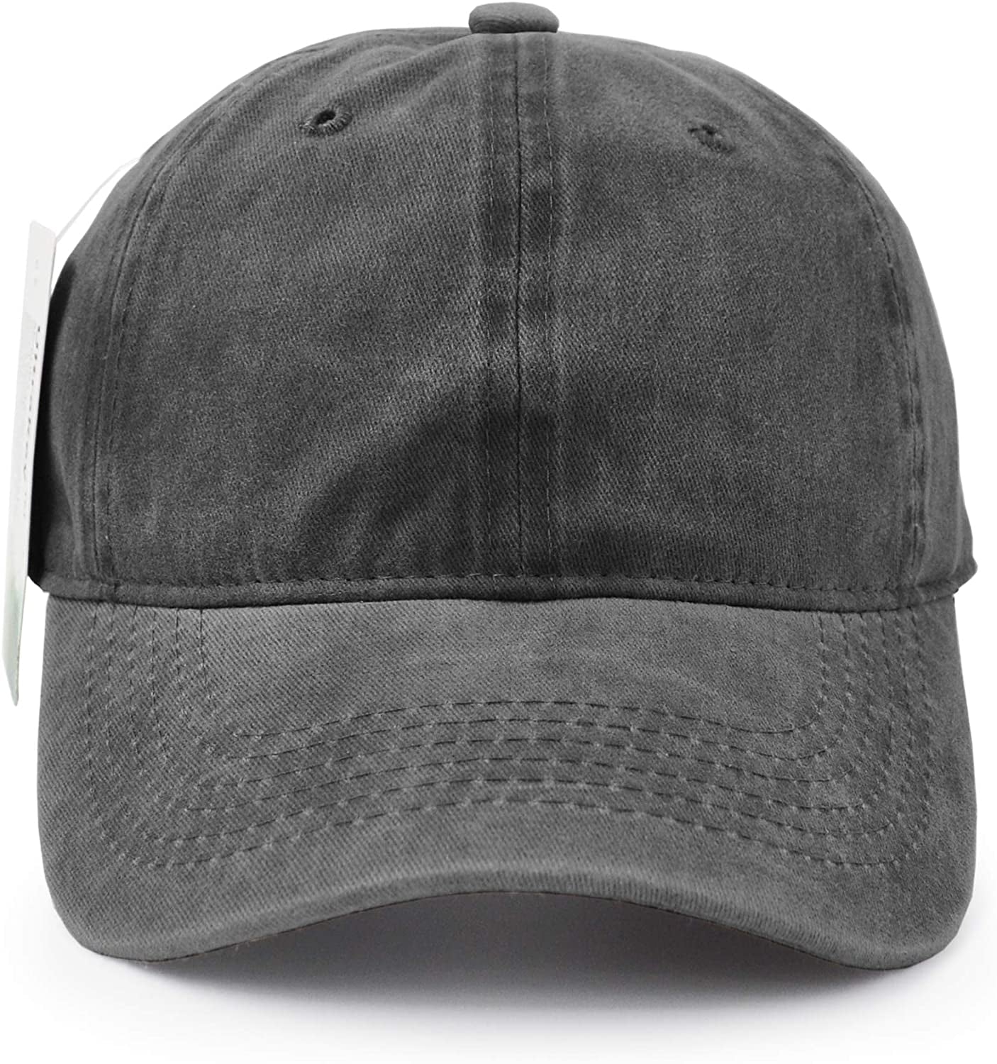 Baseball Cap, Ultrekey Washed Cotton Adjustable Sport Outdoor Sun Cap Unisex Hip Hop Casual Hat Snapback Cap