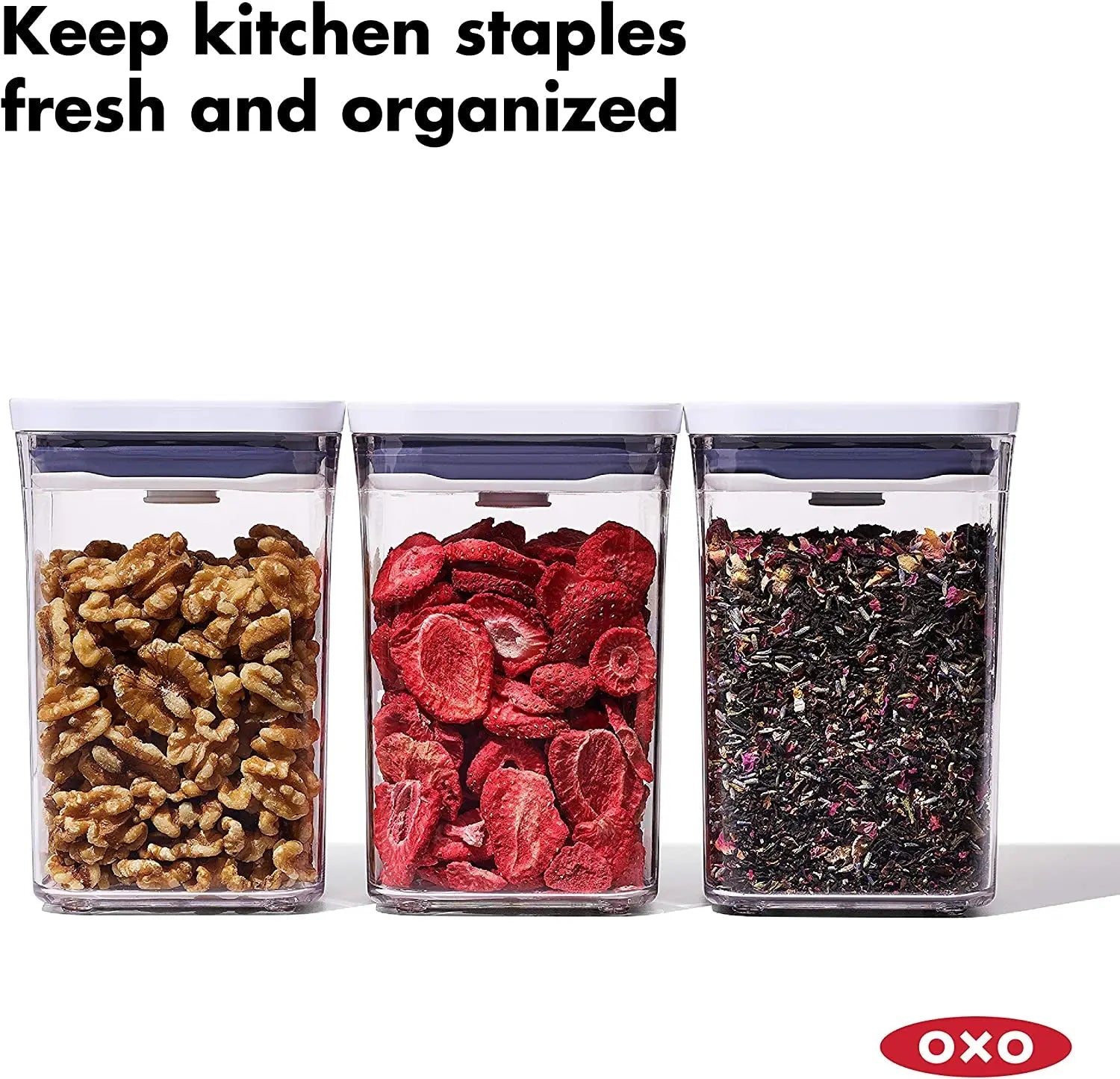Good Grips POP 2.0 3-Piece Value Container Set, Multicolor