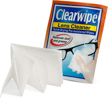 Load image into Gallery viewer, Lens Cleaner Alcohol Pre Moist Glasses Cleaning Wipe, 60 Count
