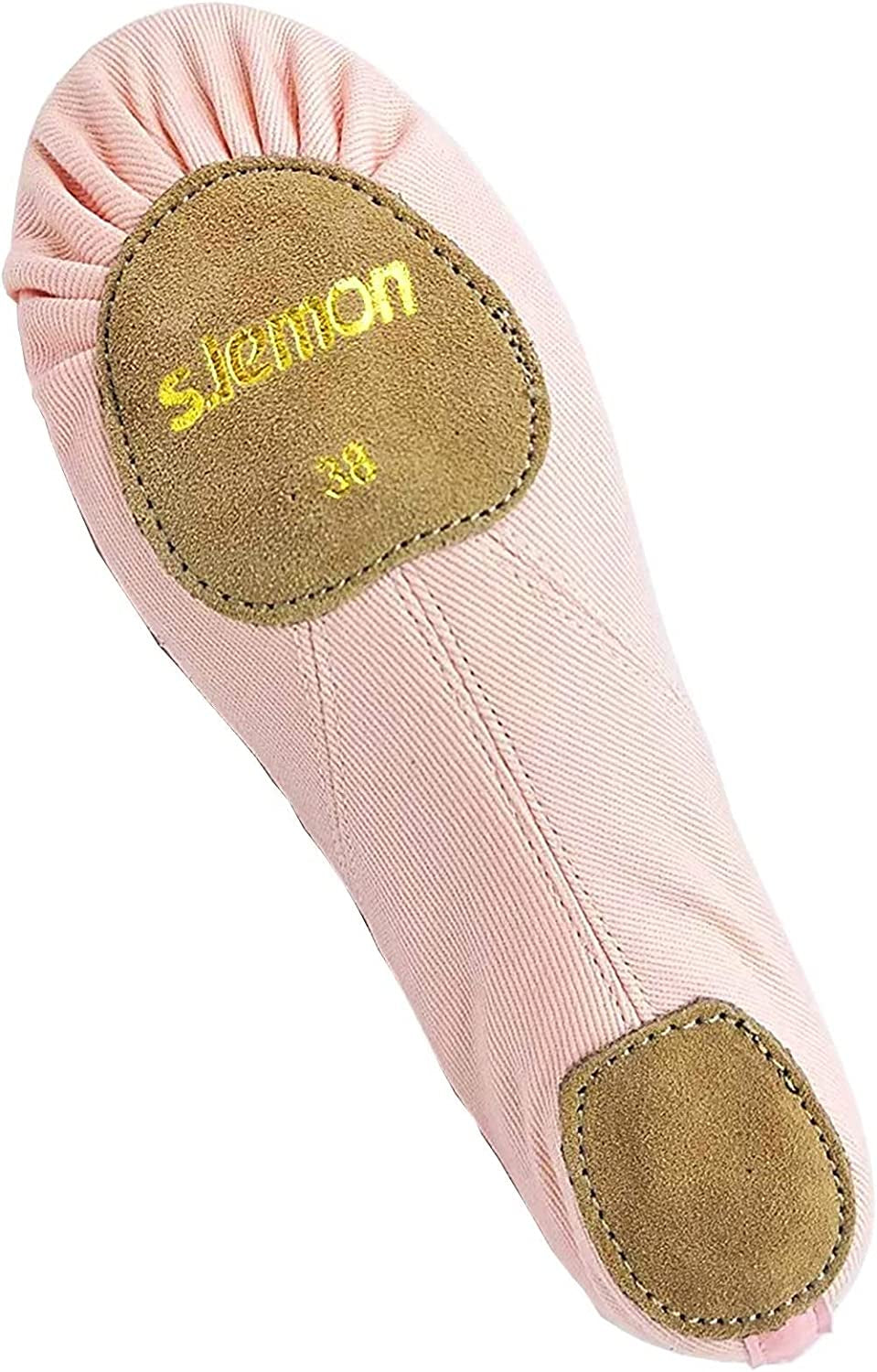 Ballet Shoe, Girls Elastic Ballet Slippers Stretch Canvas Dance Shoes for Kids Adult