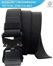 Load image into Gallery viewer, Men&#39;S Belts,  Tactical Belt for Men&#39;S Jeans, 1.5&quot; Stretch Nylon Web Work Belt with Heavy Duty Quick Release Buckle (Length 49&quot;)
