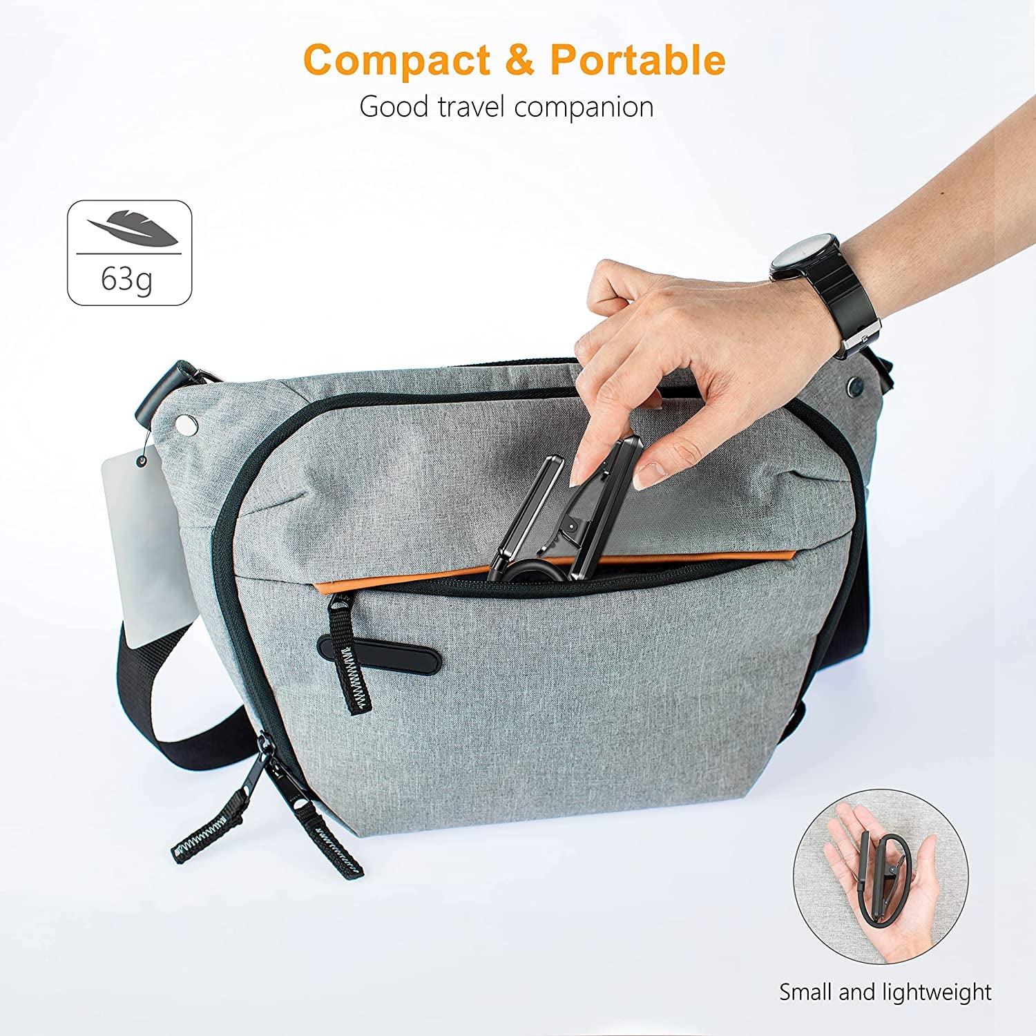 Book Light Rechargeable for Reading in Bed,  9 LED Reading Light Book Lamp with Power Indicator, 3 Eye -Protecting Modes- Stepless Dimming, Long Battery Life, 360° Flexible Clip-On Book Light