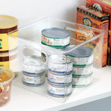 Kitchen Pantry and Cabinet Storage and Organization Bin, 8-Inch by 8-Inch by 6-Inch, Clear