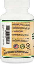 Load image into Gallery viewer, Benfotiamine 300Mg (Third Party Tested, 120 Capsules) Made in the USA, to Boost Thiamine Levels (More Absorbable than Thiamine) by
