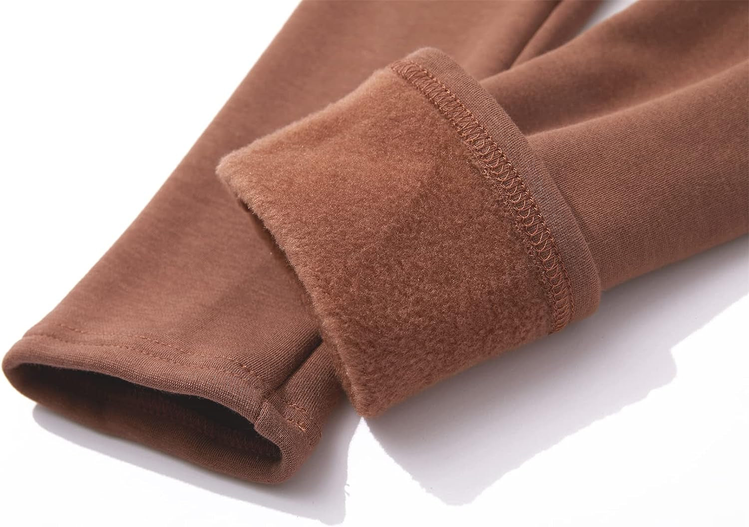 Girls Winter Leggings Warm Fleece Lined Toddler Kids Basic Soft Full Length Pants