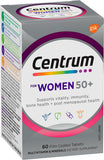 for Women 50+, Multivitamin with Vitamins & Minerals to Support Vitality, Immunity, Bone Health & Post Menopausal Health, 60 Tablets