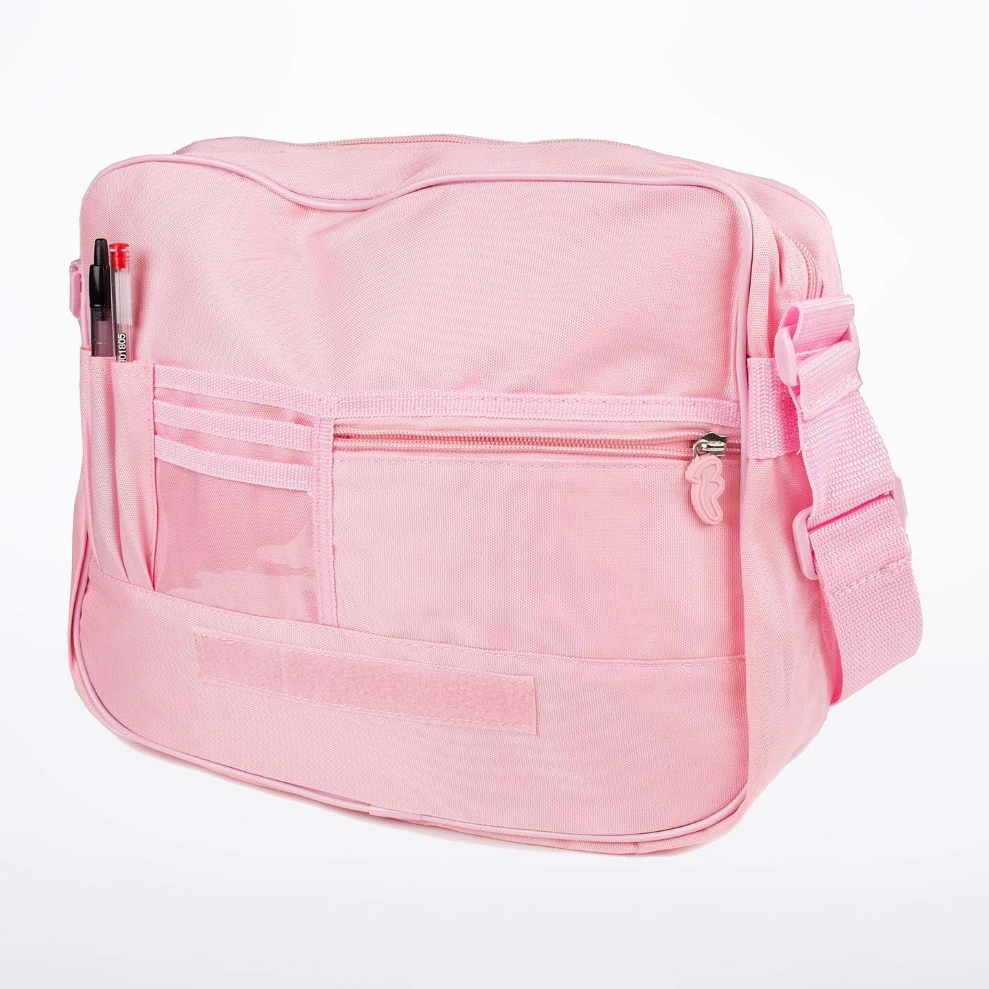 Dance Girl'S Adjustable Strap Ballerina Shoulder Bag, Light Pink