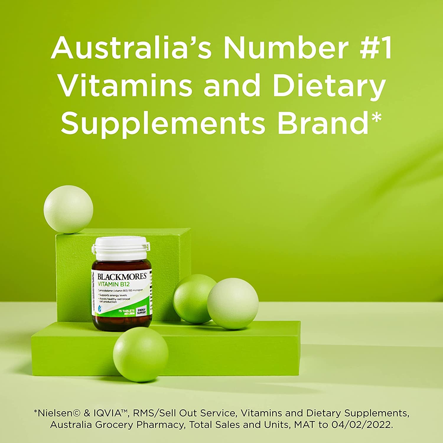 Vitamin B12 (75 Tablets)