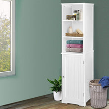 Load image into Gallery viewer, Artiss Bathroom Cabinet Storage Shelf Toilet Cupboard Wall Mirror Laundry
