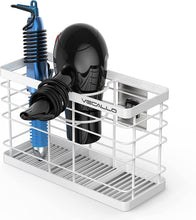 Load image into Gallery viewer, Hair Tool Organizer, Curling Iron Stands, Bathroom Organizer Basket Hair Supplies Organizer Storage Hair Dryer Holder- Wall Mount No Drilling
