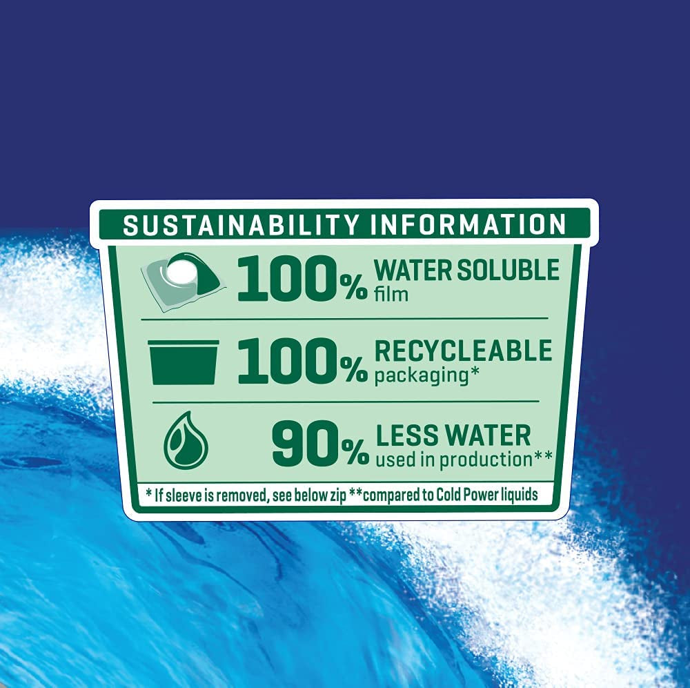 3In1 Triple Capsules Laundry Detergent, 45 Count