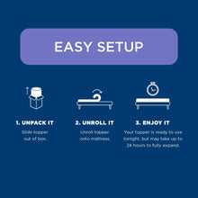 Load image into Gallery viewer, Tempur-Adapt (Supreme) 3&quot; Memory Foam Mattress Topper, King
