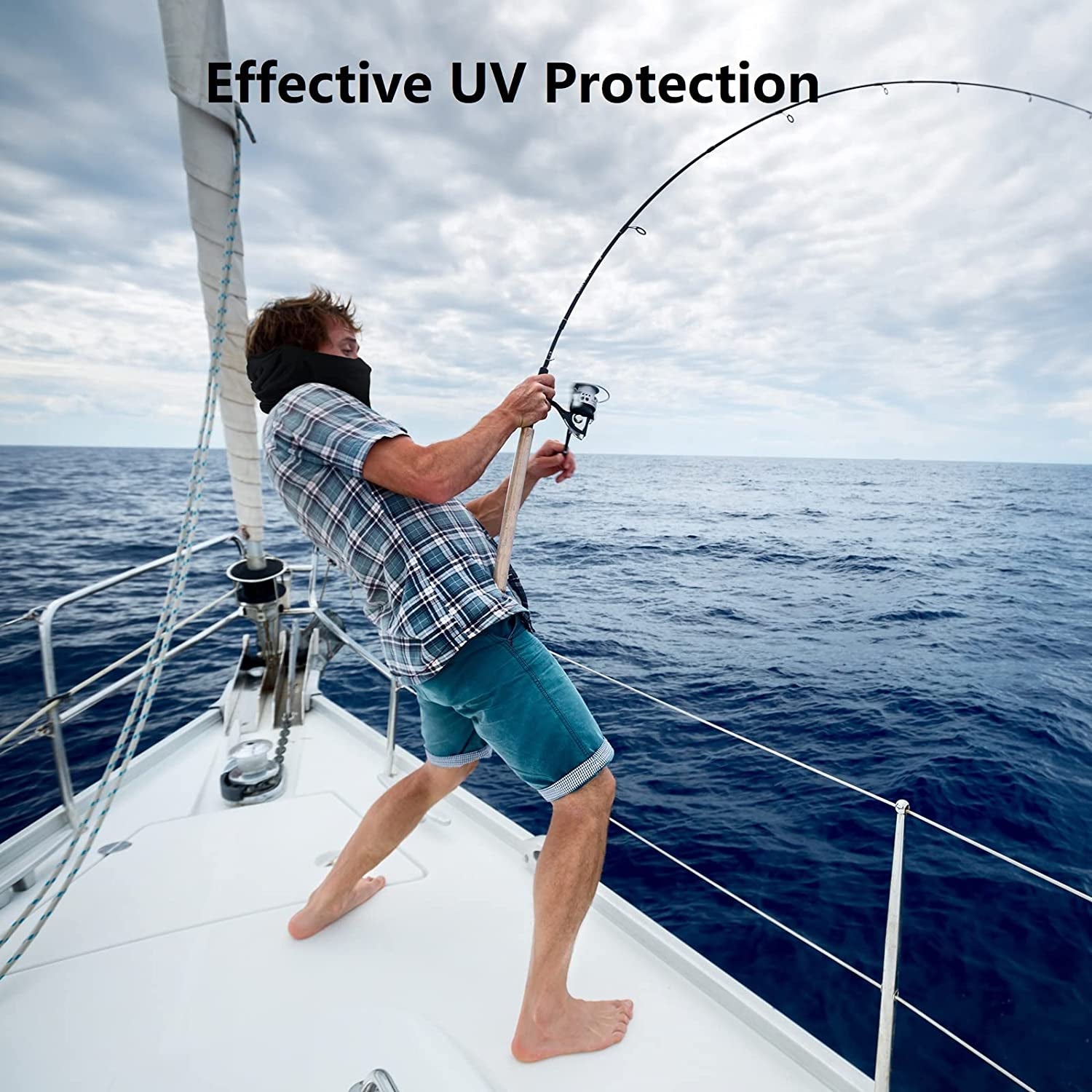 Balaclava Face Mask, Summer Cooling Neck Gaiter, UV Protector Motorcycle Ski Scarf for Men/Women