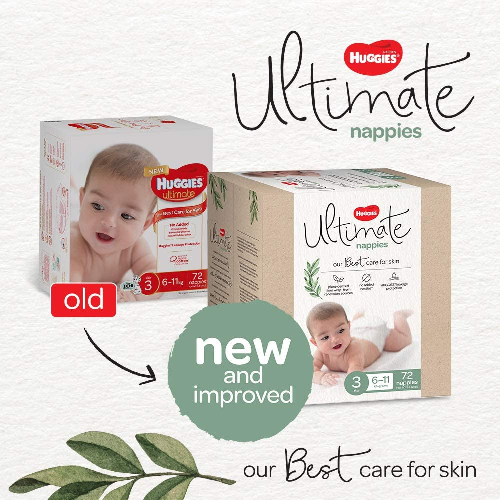 Ultimate Nappies Size 5 (13-18Kg) 52 Count