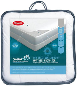 Comfortech King Bed Fitted Waterproof Mattress Protector/Bedding Cover