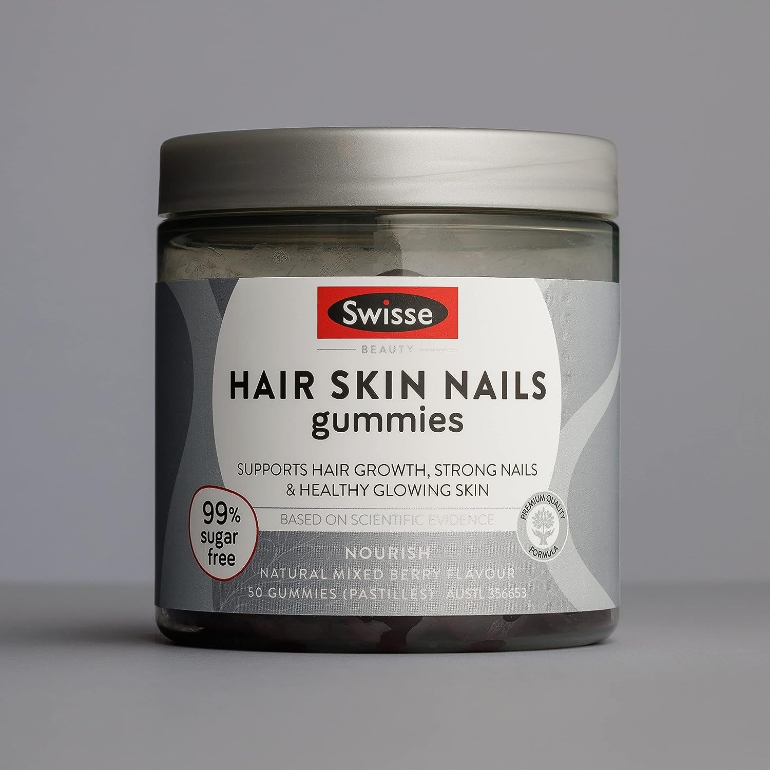 Beauty Hair Skin Nails Gummies | Supports Hair Growth Strong Nails & Healthy Skin | 50 Pack