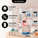 One™ | Compact and Hygienic Lockable Box for Food, Medicine, Tech and Home Safety (Crystal)