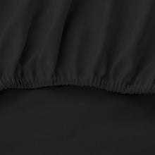 Load image into Gallery viewer, Deep Pocket Queen Fitted Sheet 1 Piece- 1800TC Ultra-Soft Premium Double Brushed Microfiber Durable and Fade Resistant Fits Mattress up to 40Cm - Queen, Black
