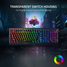 Load image into Gallery viewer, RZ03-03531700-R3M1 Blackwidow V3 Pro Wireless Mechanical Gaming Keyboard with Yellow Switch US Layout
