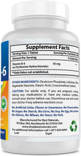 Load image into Gallery viewer, Vitamin B6 50 Mg 250 Tablets
