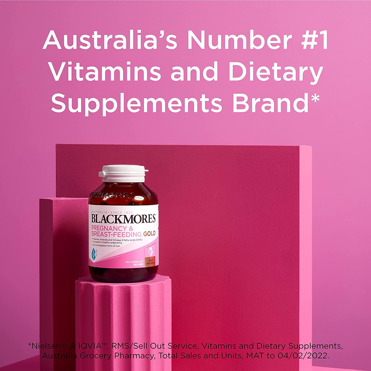 Pregnancy & Breast-Feeding Gold (120 Capsules)