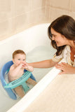 Premium Baby Bath Seat - with Strong Suction Cup Base - Aqua/Blue - Model F660