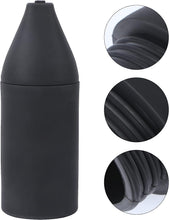 Load image into Gallery viewer, Travel Toiletries Containers Empty Silicone Bottle Squeeze Dispenser Refillable Bottle Dish Washing Detergent Hand Soap (Black) Travel Lotion Container
