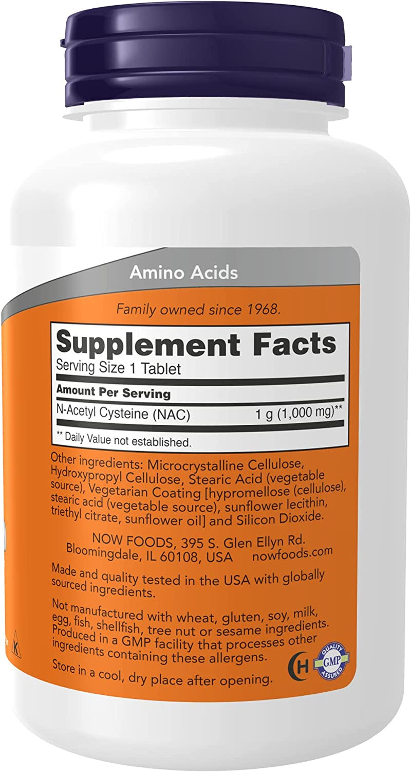 N-Acetyl-Cysteine 1000 Mg, 120 Tablets