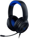 Kraken X Ultralight Gaming Headset: 7.1 Surround Sound - Lightweight Aluminum Frame - Bendable Cardioid Microphone - for PC, PS4, PS5, Switch, Xbox One, Xbox Series X|S, Mobile - Black/Blue
