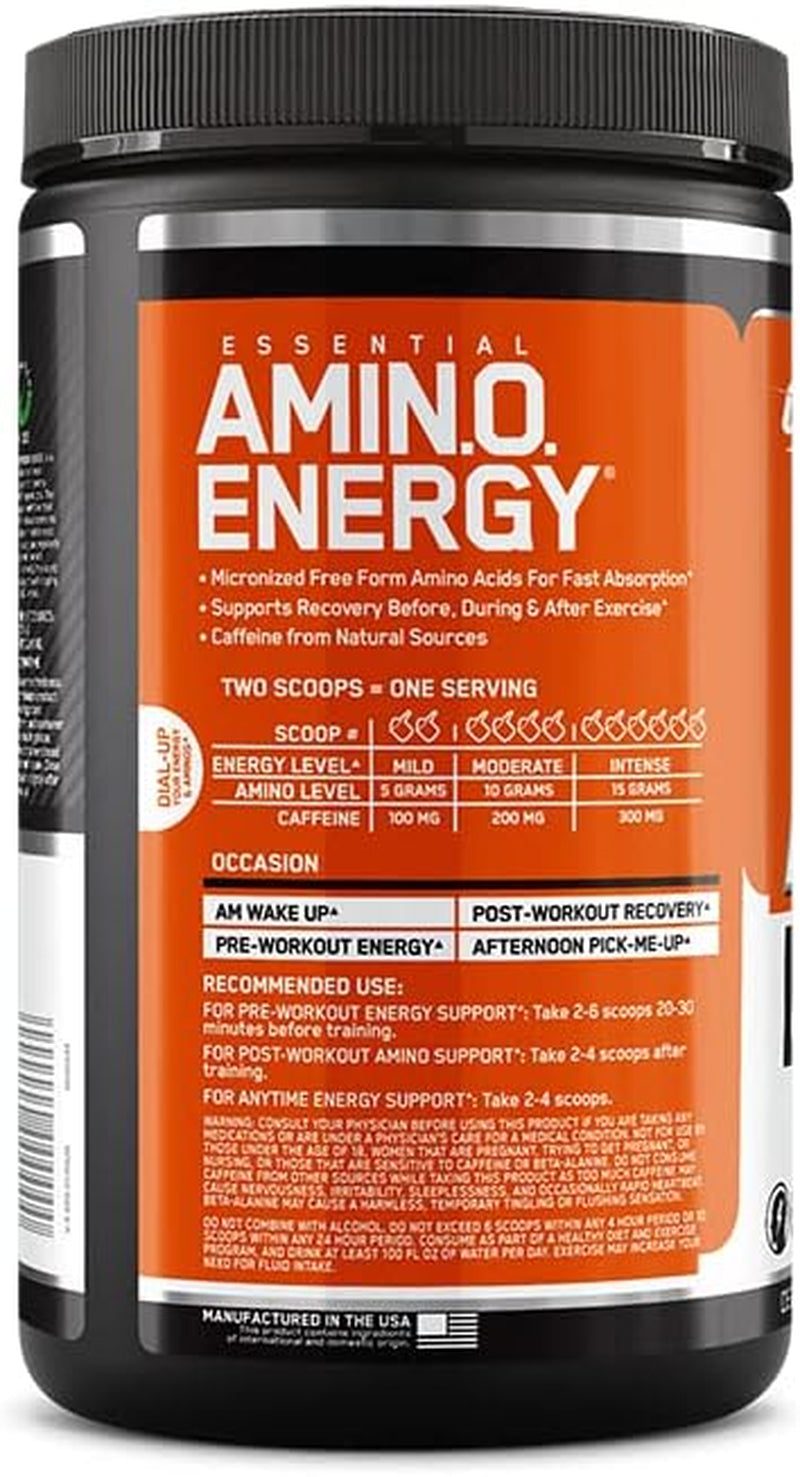 Amino Energy Powder, Orange 270G 30 Servings
