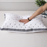 Hotel Quality Pillows, Checked, Ultra Plush Soft, Bed Pillows for Sleeping, Twin Pack