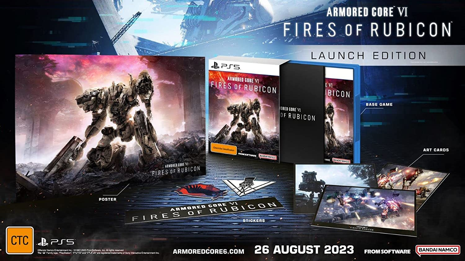 Armored Core VI Fires of Rubicon Day 1 Edition - Playstation 5