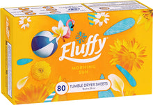 Load image into Gallery viewer, Laundry Dryer Sheets, 80Pk, Morning Sun, Long Lasting Fragrance
