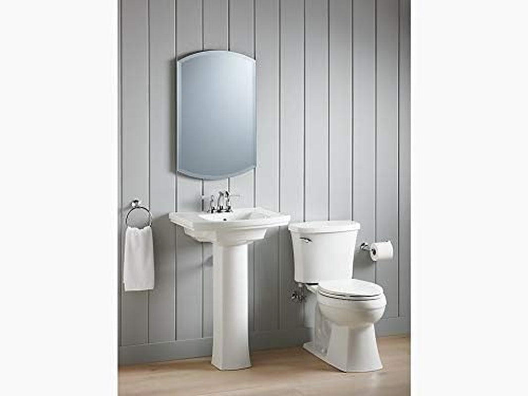 3073-NA Archer 20" W X 31" H Aluminum Single-Door Bathroom Medicine Cabinet with Mirror, Recessed or Surface Mount Bathroom Wall Cabinet, Beveled Edges