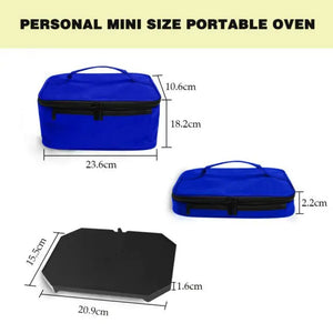 12V Personal Mini Oven Electric Heating Lunch Box Carry Tote Food Warmer for Car pattanaustralia