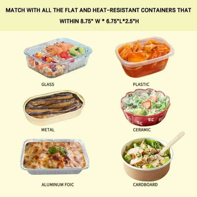 12V Personal Mini Oven Electric Heating Lunch Box Carry Tote Food Warmer for Car pattanaustralia